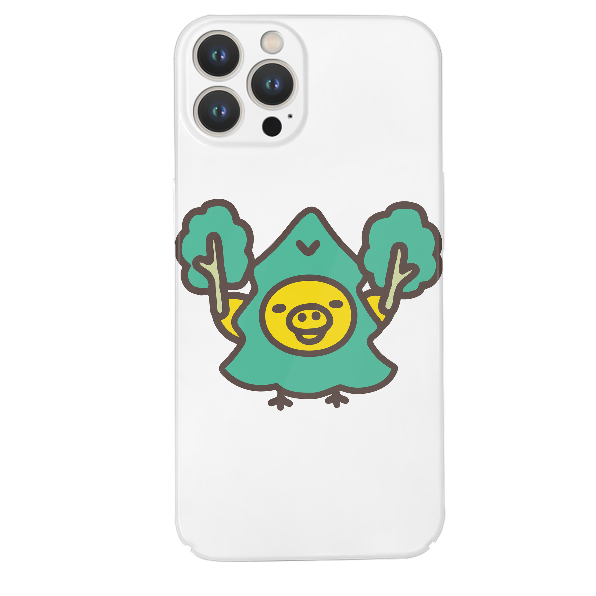 （画像用） リラックマ リラックマ キイロイトリ Rilakkuma Korilakkuma Kiiroitori 【iPhone 14シリーズ対応】ハードケース